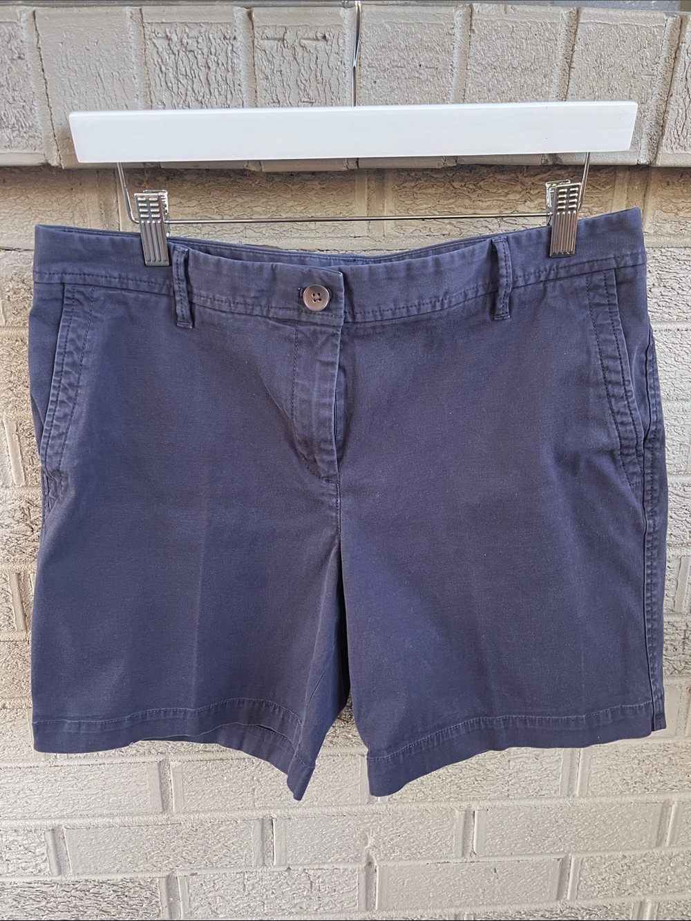 Talbots Relaxed Chino Navy Shorts- size 10
